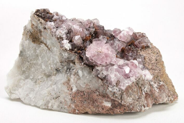 Cobaltoan Calcite Crystal Cluster - Bou Azzer, Morocco #215060
